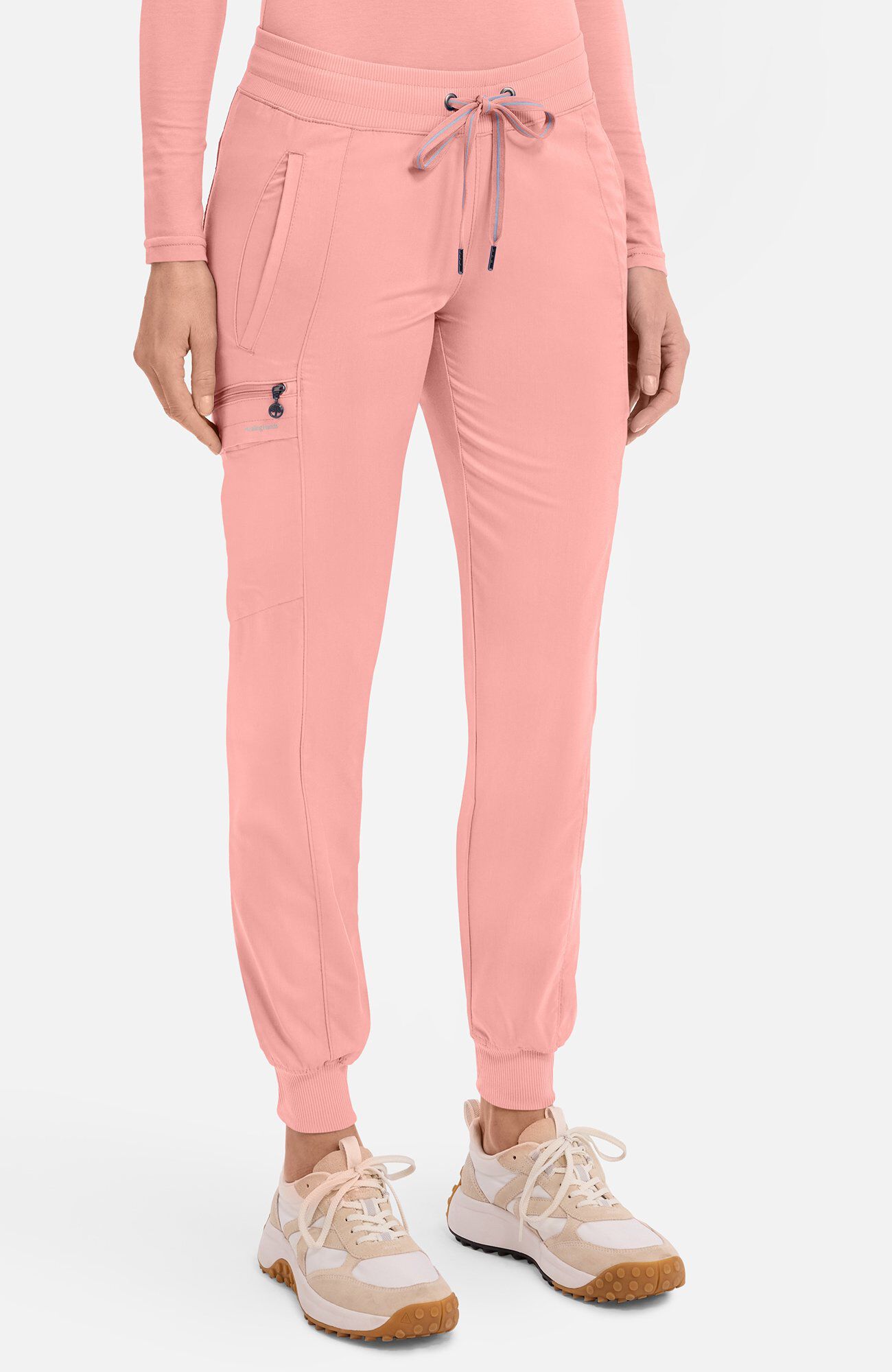Women's Toby Jogger Scrub Pant, BUP Blushing Peach | pink, large