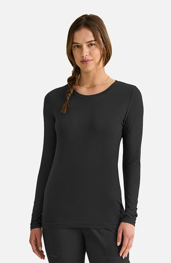 Women's Melissa Long Sleeve Knit Tee Underscrub Women's Melissa Long Sleeve Knit Tee Underscrub
