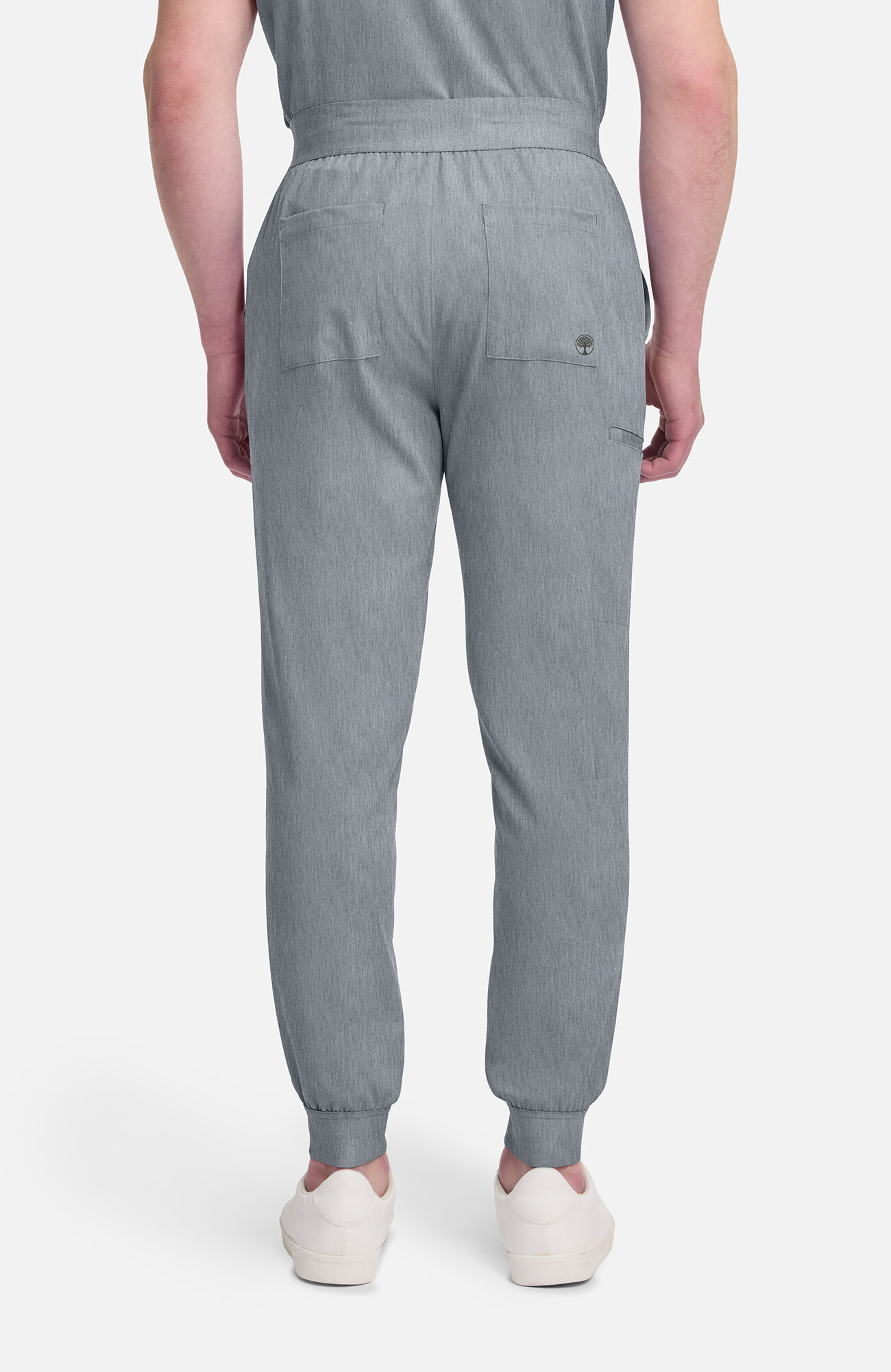 Men's Arlo 5-Pocket Jogger Scrub Pant, HTA Heather Ash | grey, large