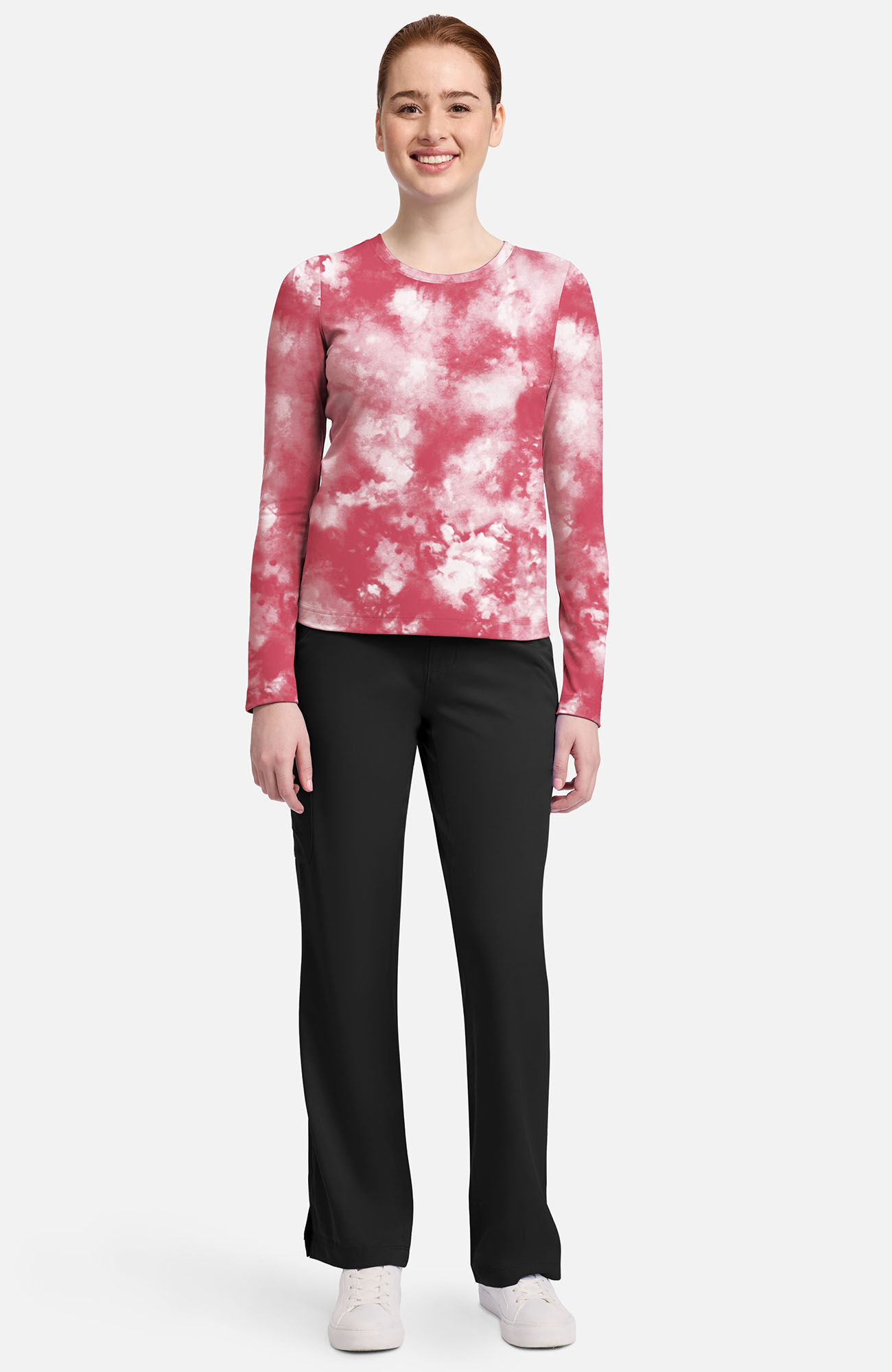Women's Melissa Tie-Dye Print Underscrub Tee