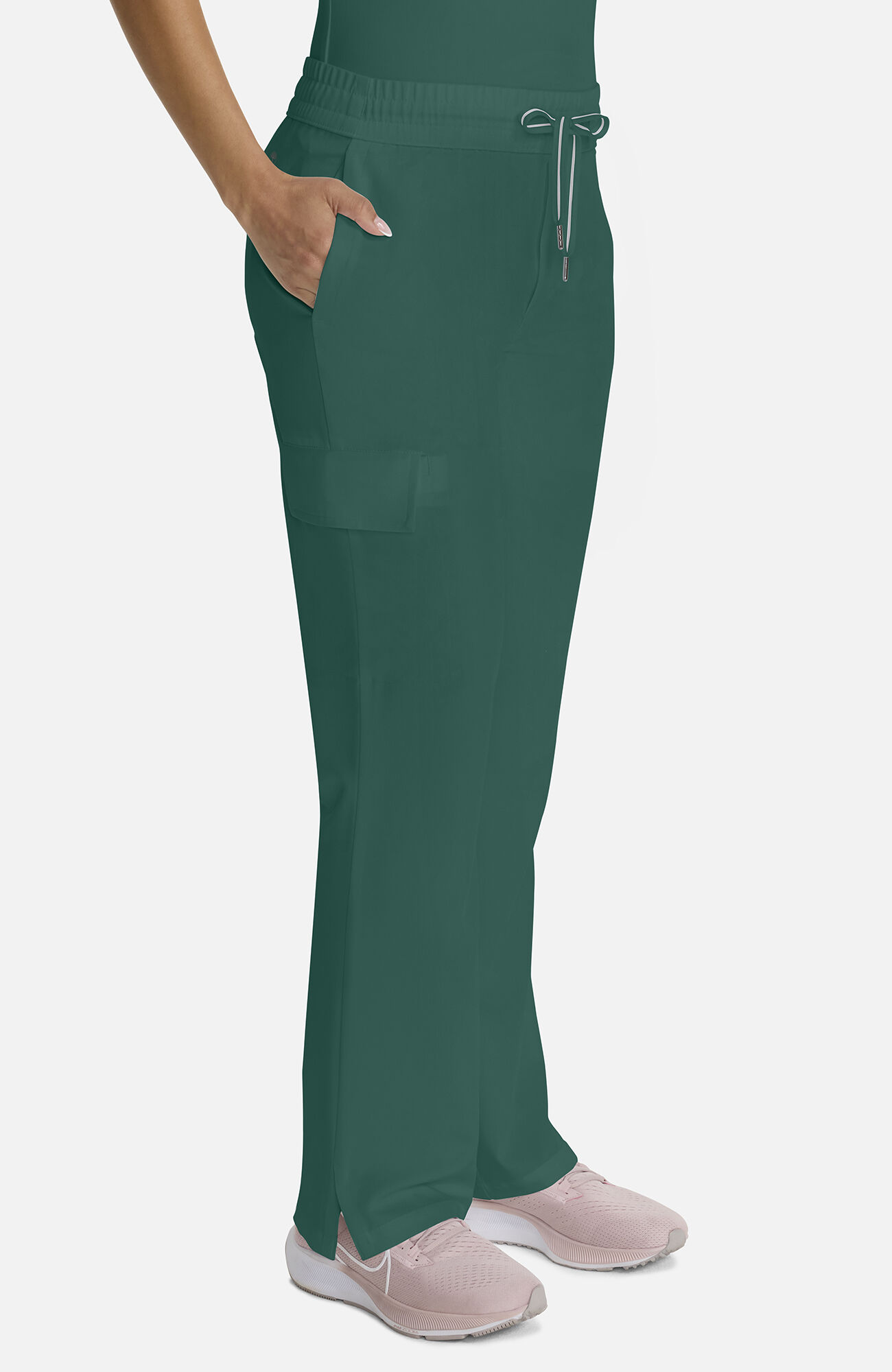 Women's Brandy Straight Leg Scrub Pant, HUN Hunter | green, large