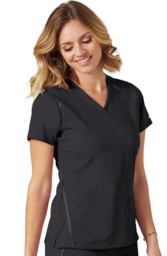 Women's V-Neck Solid Scrub Top, Women's V-Neck Solid Scrub Top