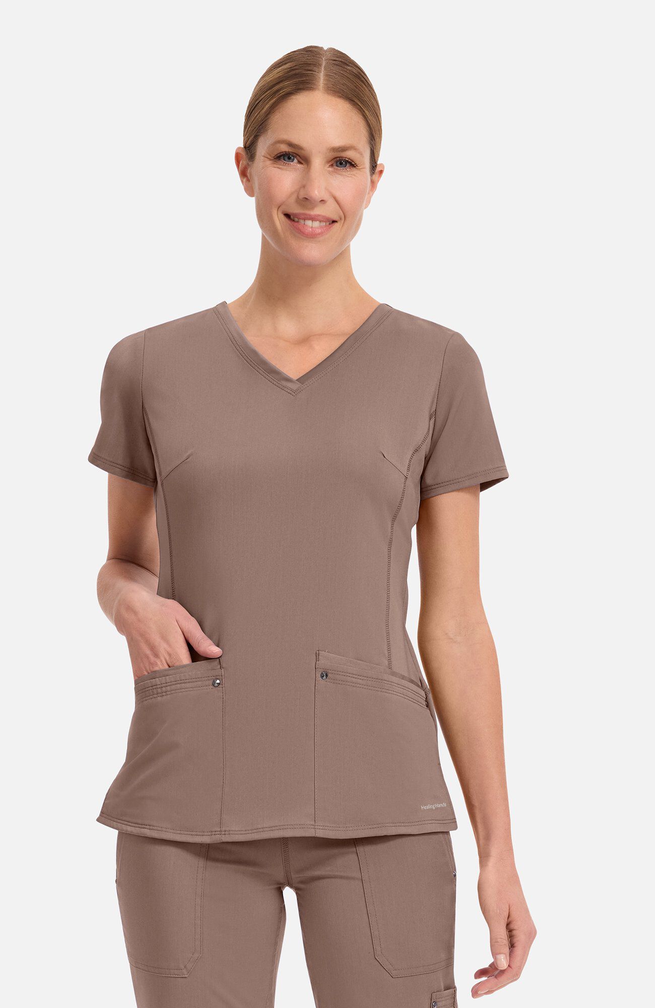 Women's Juliet V-Neck Yoga Scrub Top