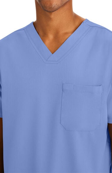 Clearance Men's Mason Solid Scrub Top, , large