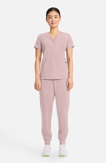 Women's Briana Y-Neck Scrub Top Women's Briana Y-Neck Scrub Top
