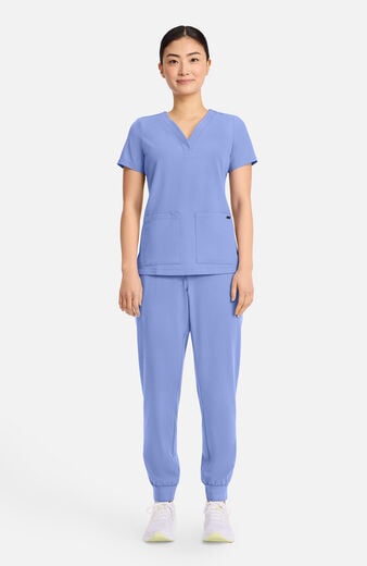 Women's Briana Y-Neck Scrub Top Women's Briana Y-Neck Scrub Top