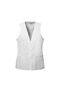 Women's Button-Front Vest Solid Scrub Vest, , large