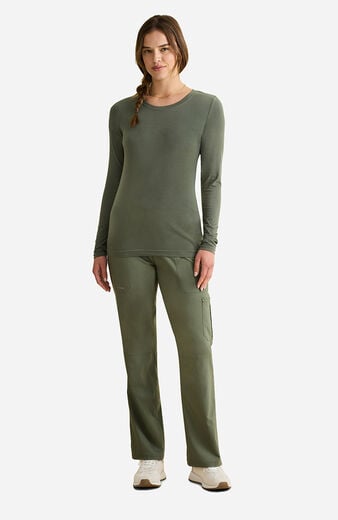 Women's Melissa Long Sleeve Knit Tee Underscrub Women's Melissa Long Sleeve Knit Tee Underscrub