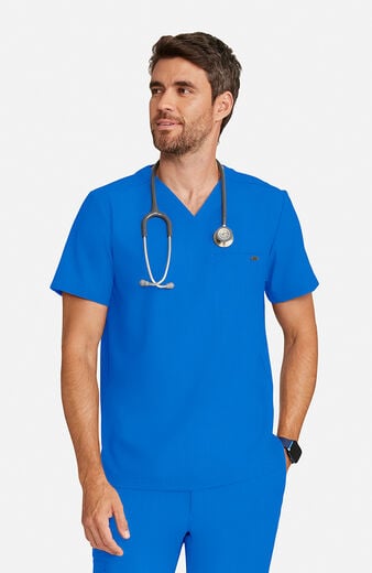 Men's Ari V-Neck Scrub Top Men's Ari V-Neck Scrub Top