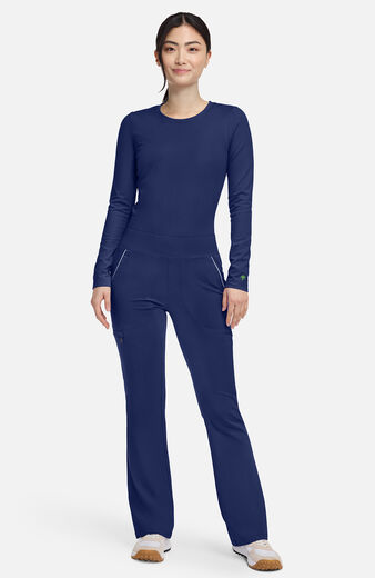 Women's High Rise Cargo Flare Scrub Pant Women's High Rise Cargo Flare Scrub Pant