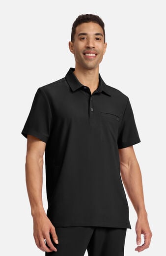 Men's Aidan Polo Scrub Top Men's Aidan Polo Scrub Top
