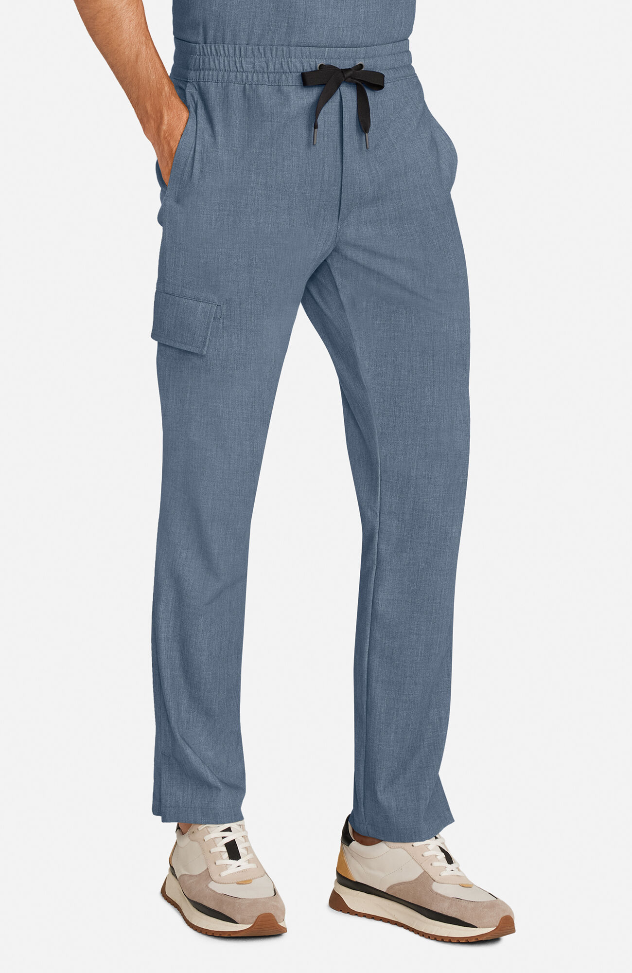 Men's Angelo Drawstring Scrub Pant, TWB Twilight Blue | blue, large