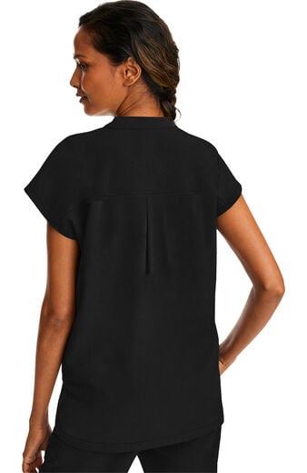 Women's Journey Mandarin Collar Scrub Top Women's Journey Mandarin Collar Scrub Top