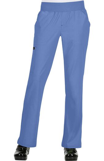 Women's Laurie Flare Leg Knit Waist Yoga Scrub Pant, Women's Laurie Flare Leg Knit Waist Yoga Scrub Pant
