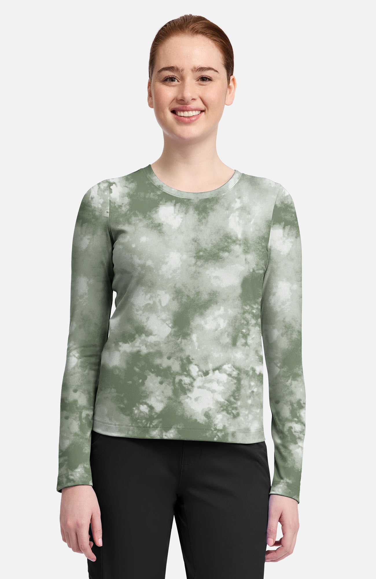 Women's Melissa Tie-Dye Print Underscrub Tee