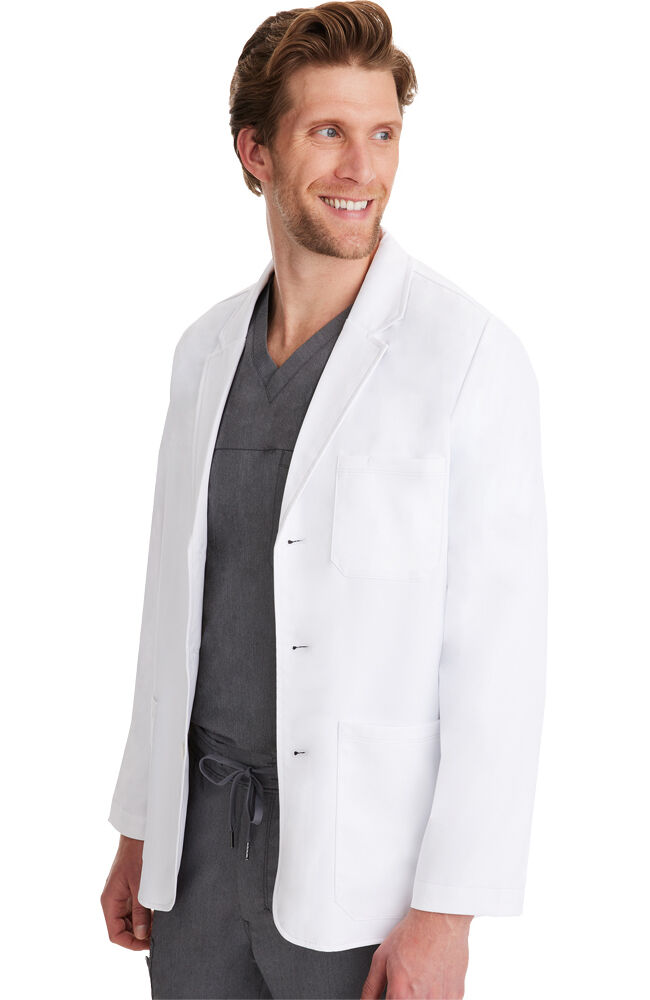 White dress coat mens best sale