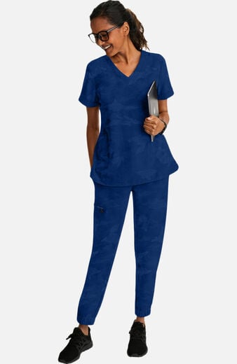 Women's Joy V-Neck Camo Scrub Top Women's Joy V-Neck Camo Scrub Top