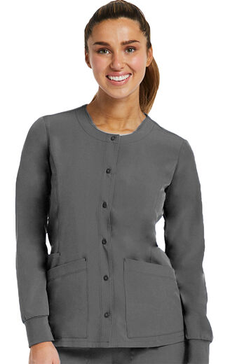 Women's Warm Up Solid Scrub Jacket, Women's Warm Up Solid Scrub Jacket