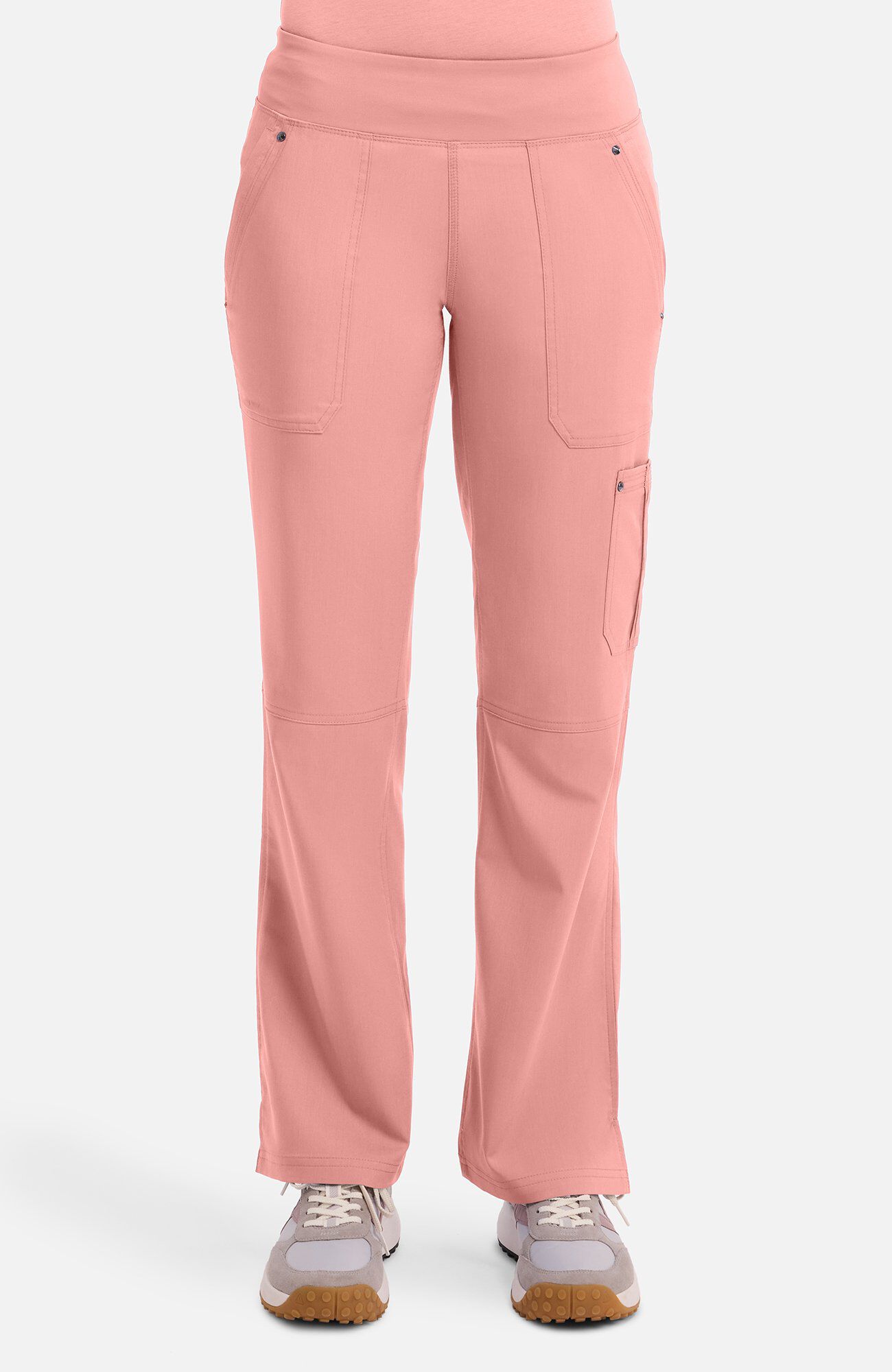 Women's Tori Yoga Scrub Pant, BUP Blushing Peach | pink, large