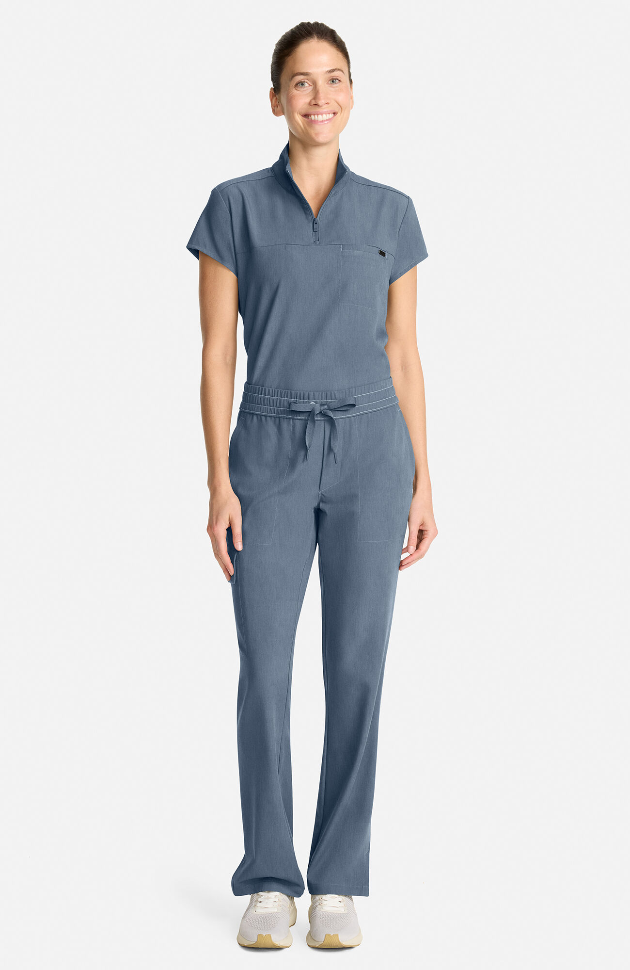 Women's Brandy Straight Leg Scrub Pant, TWB Twilight Blue | blue, large