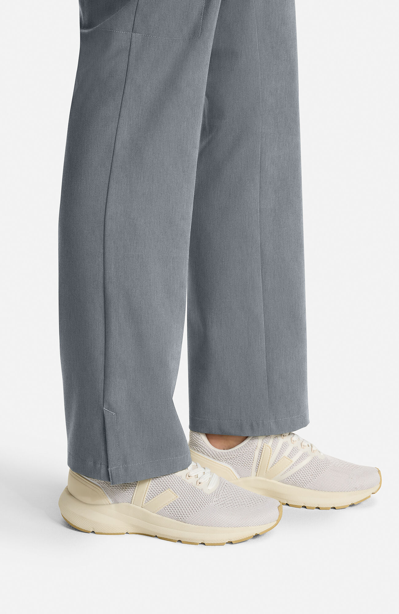 Women's Brandy Straight Leg Scrub Pant, HTA Heather Ash |, large