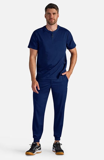 Men's Victor Quarter Zip Scrub Top Men's Victor Quarter Zip Scrub Top