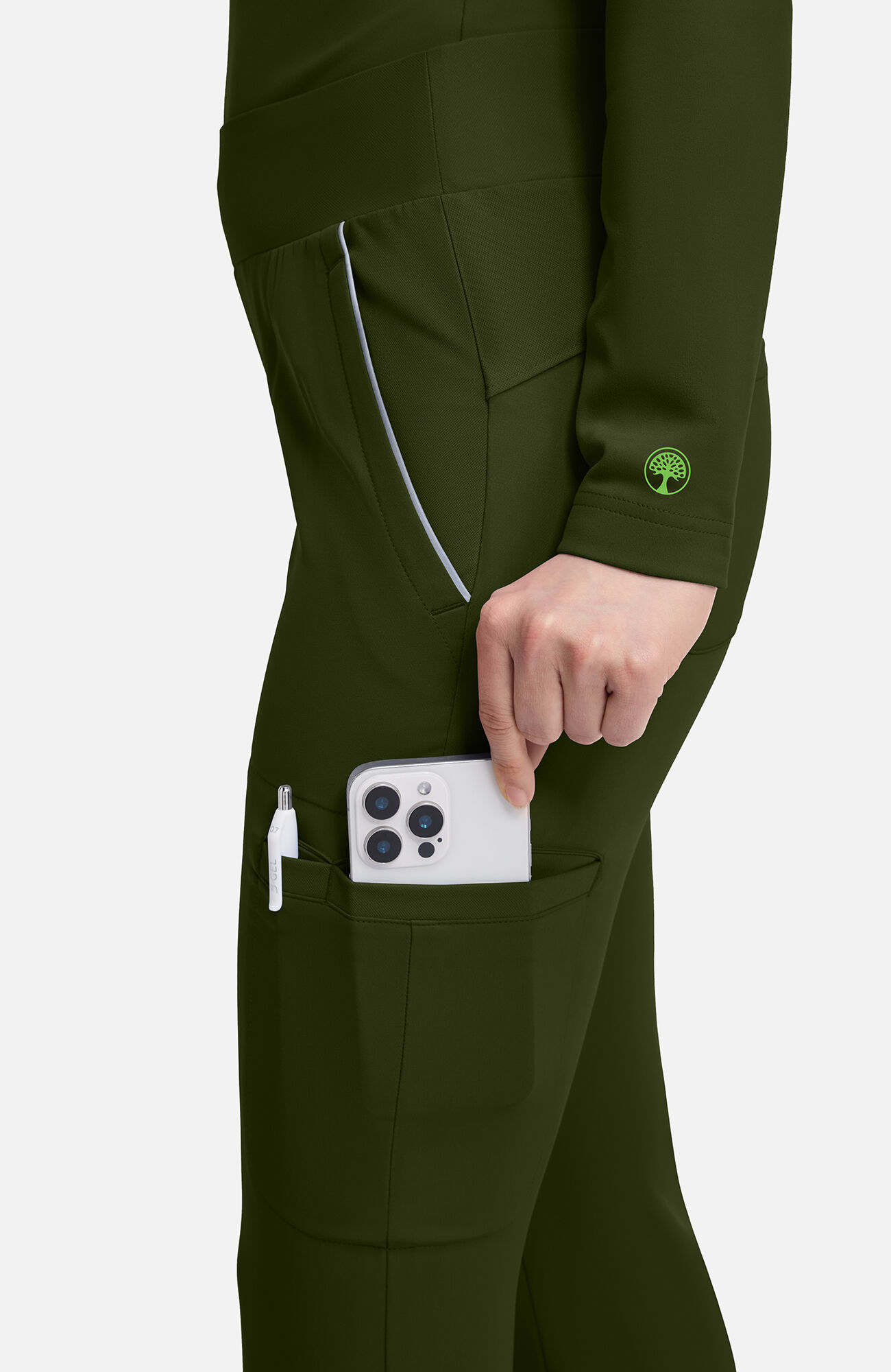 Women's Joelle Flare Leg Scrub Pant, , large