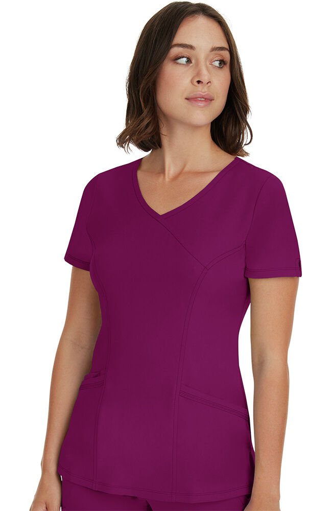 Cheap solid clearance scrub tops
