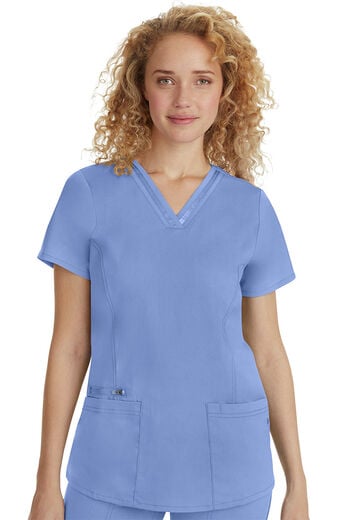 Women's Jasmine V-Neck Stretch Scrub Top Women's Jasmine V-Neck Stretch Scrub Top