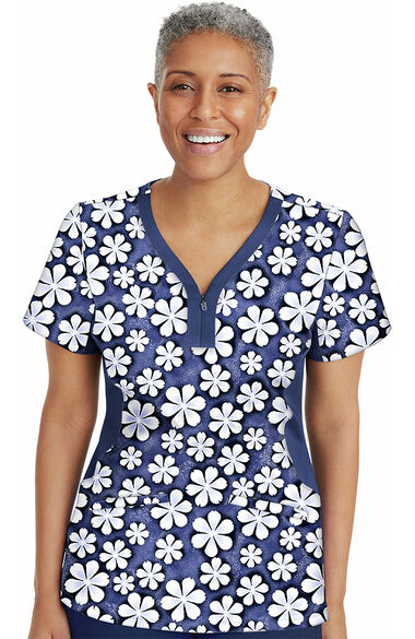 Clearance Purple Label by Healing Hands Women's Jessi Just Daisies