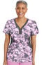 Clearance Women's Jessi Abstract Bliss Print Scrub Top, , large