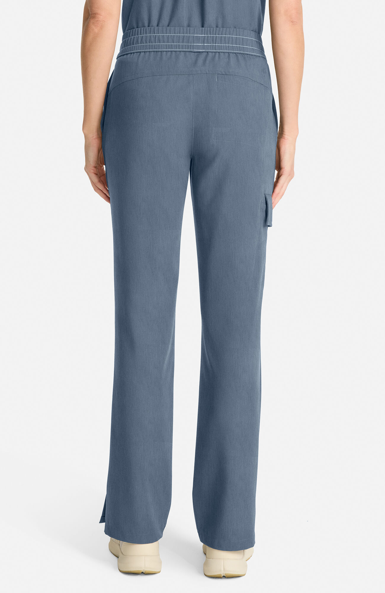 Women's Brandy Straight Leg Scrub Pant, TWB Twilight Blue | blue, large