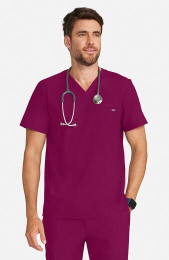 Men's Ari V-Neck Scrub Top Men's Ari V-Neck Scrub Top