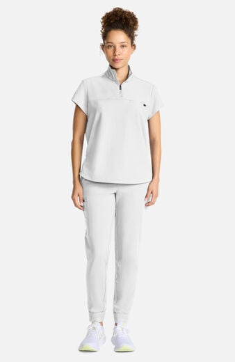 Women's Bella Quarter Zip Scrub Top Women's Bella Quarter Zip Scrub Top