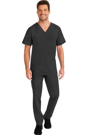 Men's Scrub Set: Justin Top & Daniel Utility Cargo Pant Men's Scrub Set: Justin Top & Daniel Utility Cargo Pant