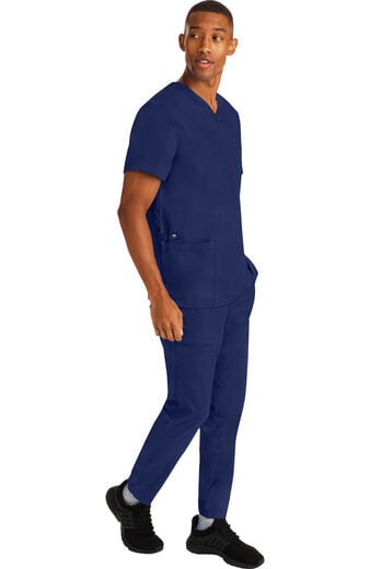 Men's Scrub Set: Justin V-Neck Top & Dante Jogger Pant Men's Scrub Set: Justin V-Neck Top & Dante Jogger Pant