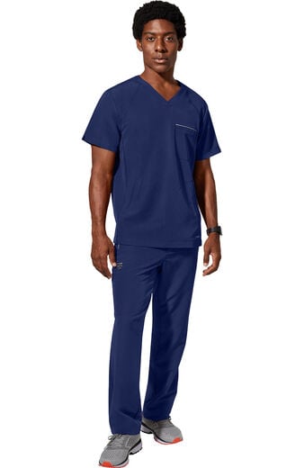 Men's Scrub Set: Steven V-Neck Top & Noah Cargo Pant Men's Scrub Set: Steven V-Neck Top & Noah Cargo Pant