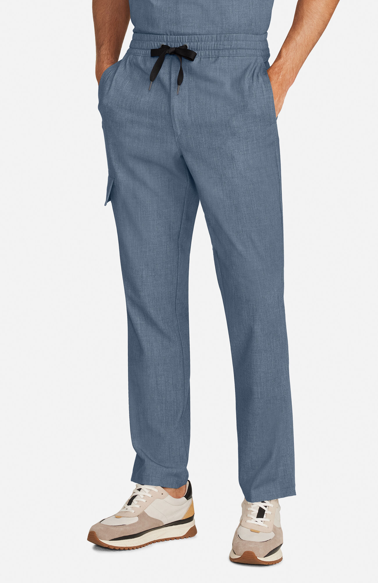 Men's Angelo Drawstring Scrub Pant, TWB Twilight Blue | blue, large