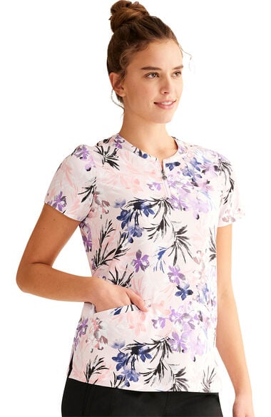 Women's Ivy Blooming Day Print Top, , large