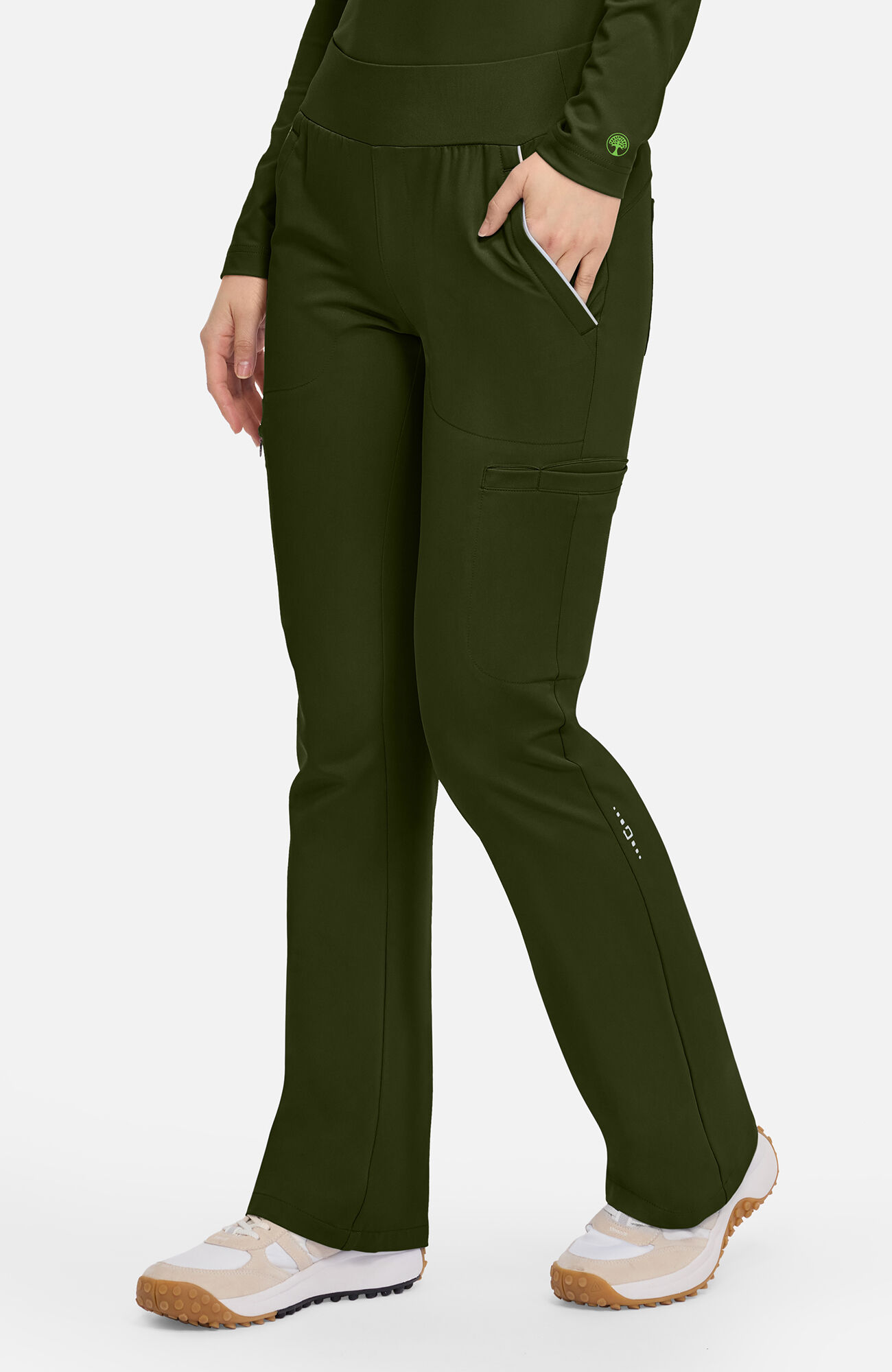 Women's Joelle Flare Leg Scrub Pant, , large