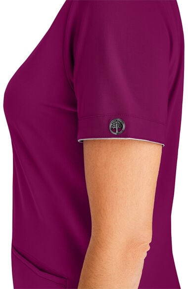 Clearance Women's Alana Solid Scrub Top, , large