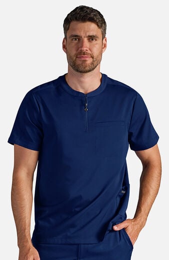 Men's Victor Quarter Zip Scrub Top Men's Victor Quarter Zip Scrub Top