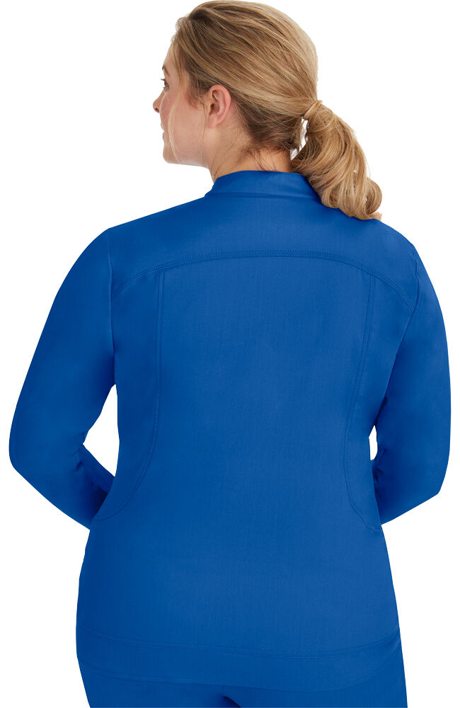 Purple Label by Healing Hands Women s Dakota Zip Front Scrub