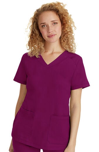 Women's Jill V-Neck Solid Scrub Top Women's Jill V-Neck Solid Scrub Top