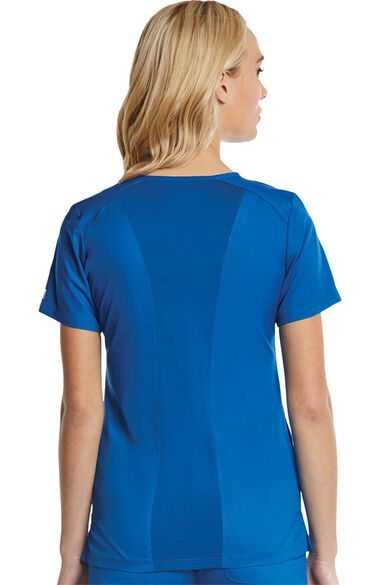 Women's Athletic Utility Solid Scrub Top, , large