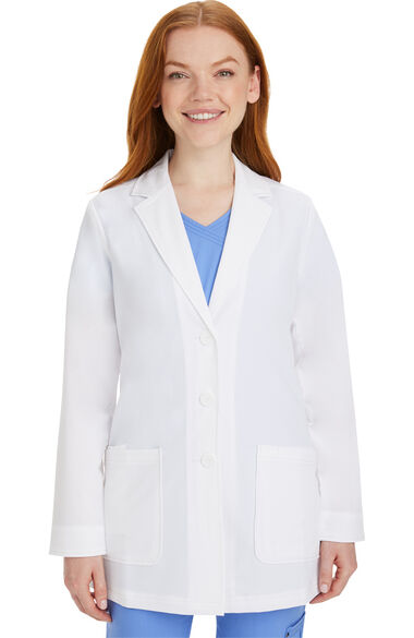 Clearance Lab Coats by Healing Hands Women's Faith Notched Collar 31 Lab  Coat