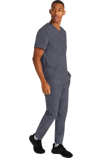Men's Scrub Set: Justin V-Neck Top & Dante Jogger Pant Men's Scrub Set: Justin V-Neck Top & Dante Jogger Pant