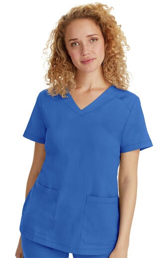 Women's Jill V-Neck Solid Scrub Top Women's Jill V-Neck Solid Scrub Top