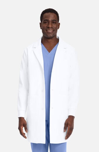 Men's 36¼" Leland Convertible Collar Lab Coat Men's 36¼" Leland Convertible Collar Lab Coat