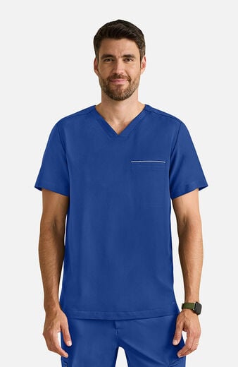 Men's Spencer V-Neck Scrub Top Men's Spencer V-Neck Scrub Top